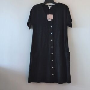 Thyme linen blend dress size XS nwt